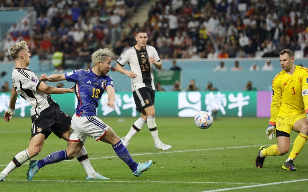 Japón protagoniza nueva sorpresa en Qatar 2022; vence 2-1 a Alemania