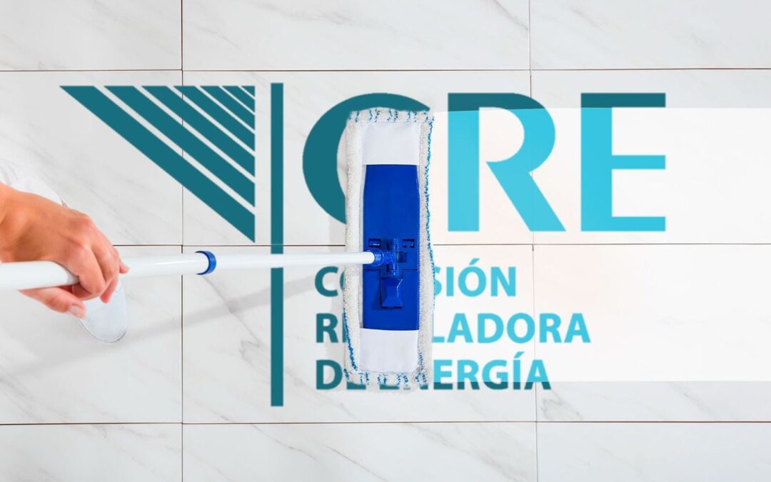 Limpieza en la CRE