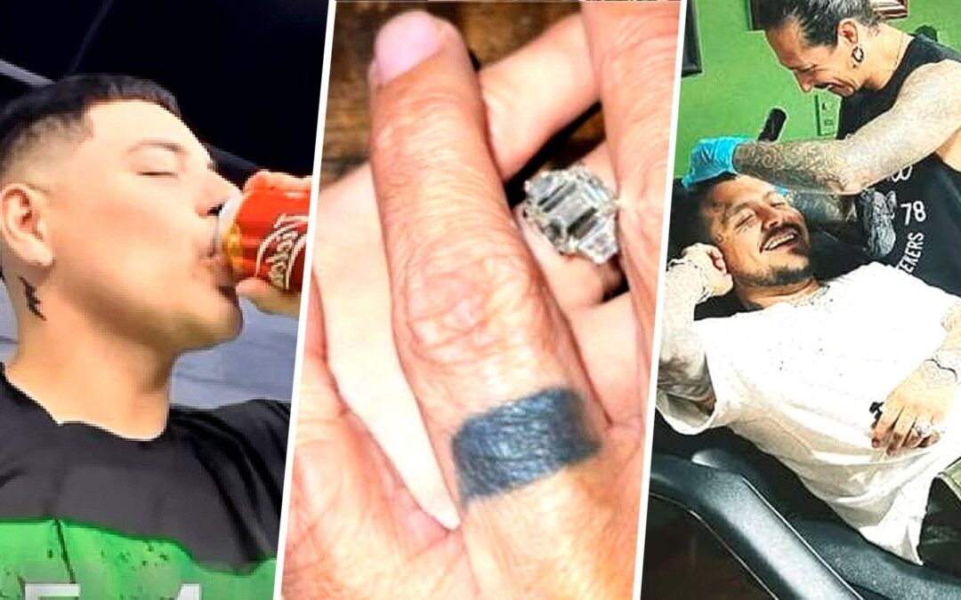 ‘Ya supérame’; Eduin Caz, Nodal y otros famosos que eliminaron tatuaje sobre su expareja