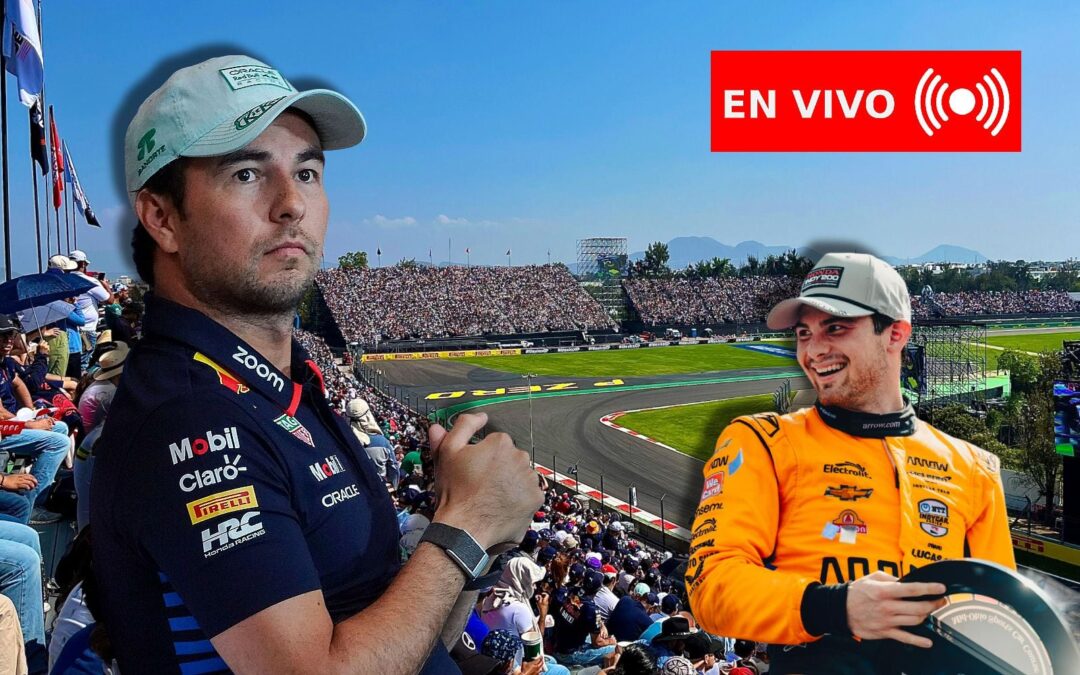 F1 EN VIVO práctica libre 1 del Gran Premio de México 2024 HOY: Sigue a Checo y Pato O’Ward en la FP1