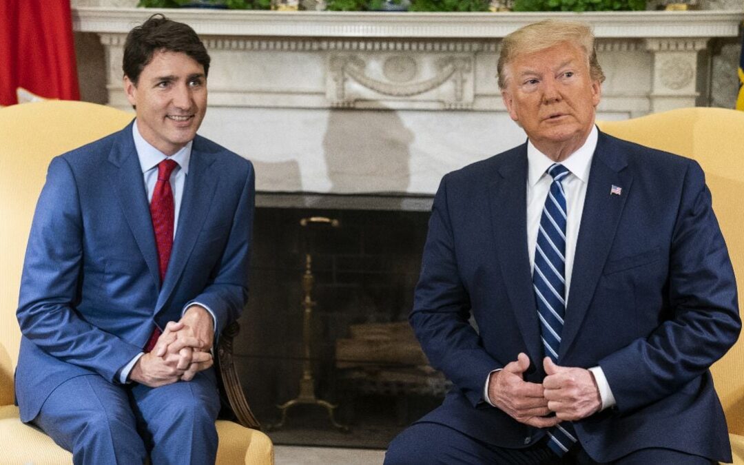 Trump y Trudeau ‘se olvidan’ de los aranceles durante su reunión en Mar-a-Lago; esto acordaron