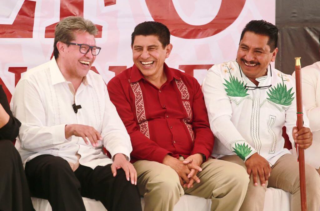 Salomón Jara, gobernador de Oaxaca, cierra filas con Ricardo Monreal