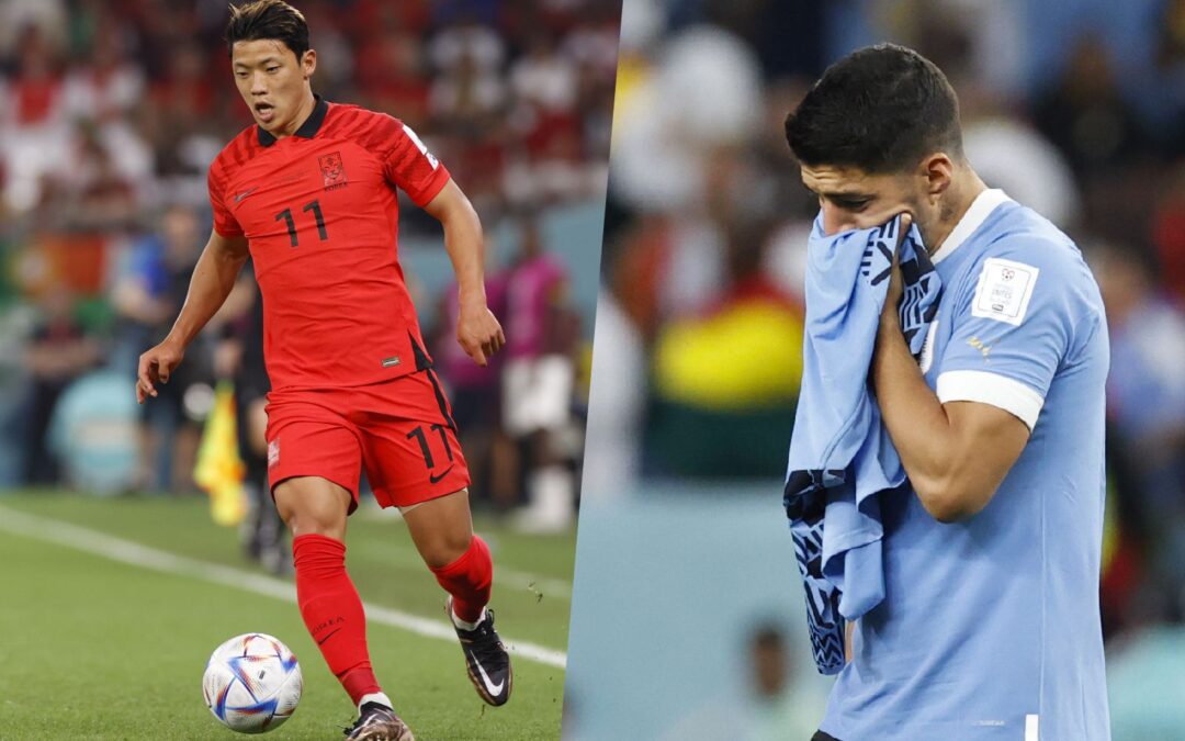 Mundial 2022: Corea del Sur ‘saca’ a Uruguay con golazo de último minuto