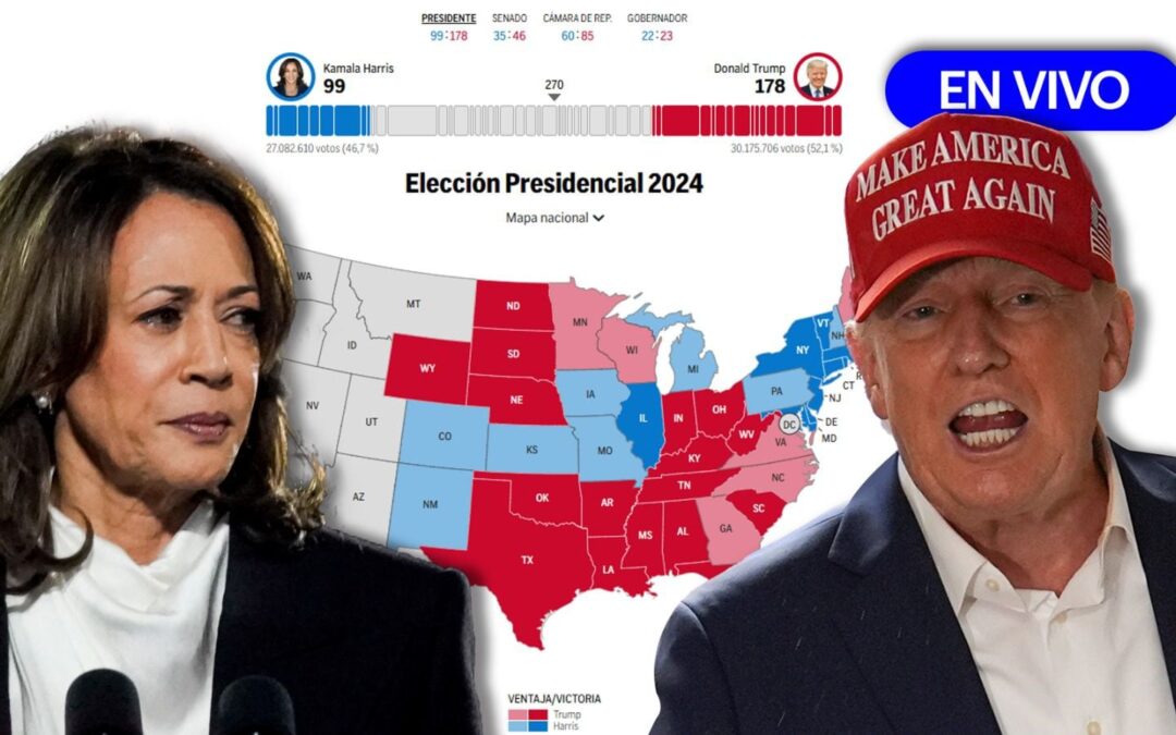 ¿Cómo van las elecciones presidenciales 2024 en EU? Trump ‘tiene un pie’ en la Casa Blanca