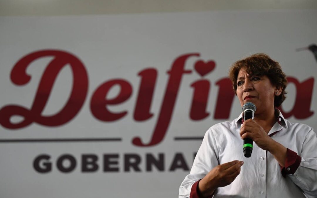 Elección Edomex 2023: Delfina Gómez plantea acabar con feminicidios y delitos contra mujeres