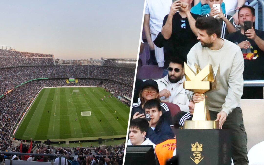 ¡Piqué, facturando! Final de la Kings League reúne más asistentes que la de Qatar 2022