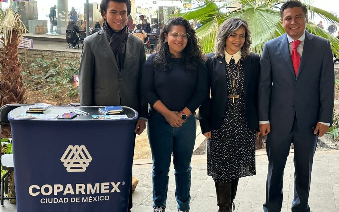 Coparmex CDMX inaugura stand en Miguel Hidalgo para impulsar a las MIPyMES