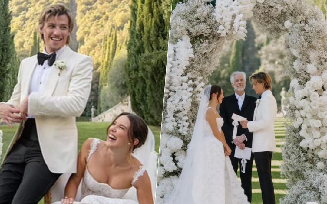 (FOTOS) Así fue la lujosa boda de Millie Bobby Brown, protagonista de ‘Stranger Things’, con Jake Bongiovi