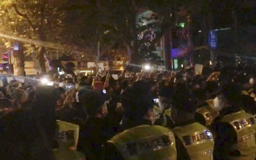 Protestas en toda China, por libertad