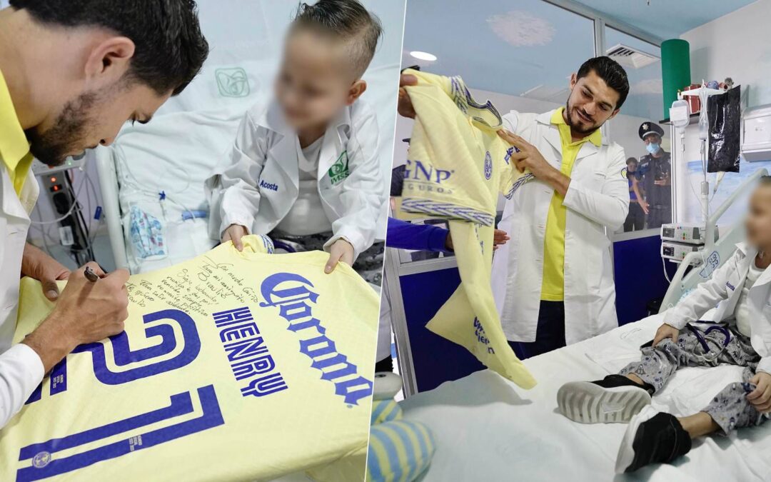 Henry Martin cumple sueño de Braulio, niño en cuidados paliativos: ‘No dejes de luchar, campeón’