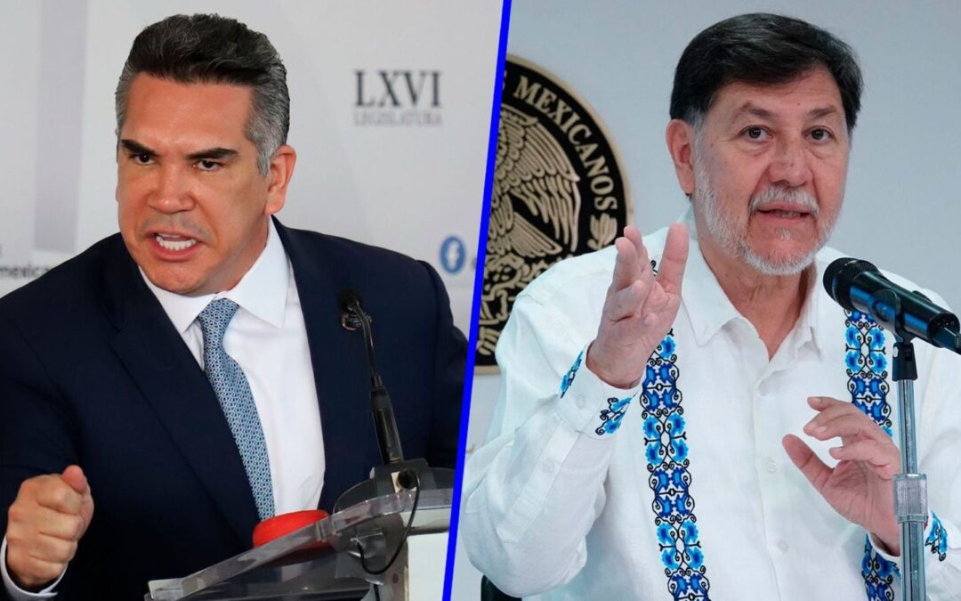 ‘Es un pende…’: ‘Alito’ vuelve a insultar a Noroña y este lo llama sepulturero del PRI