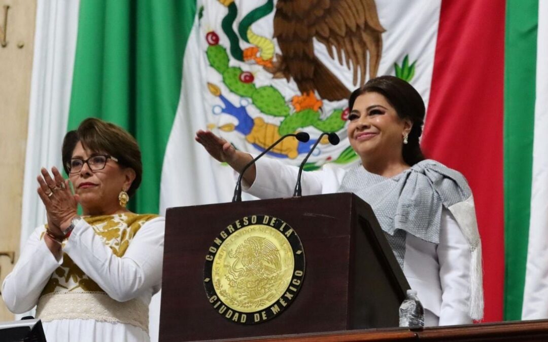 Agua, electromovilidad y seguridad, las prioridades de Clara Brugada en CDMX