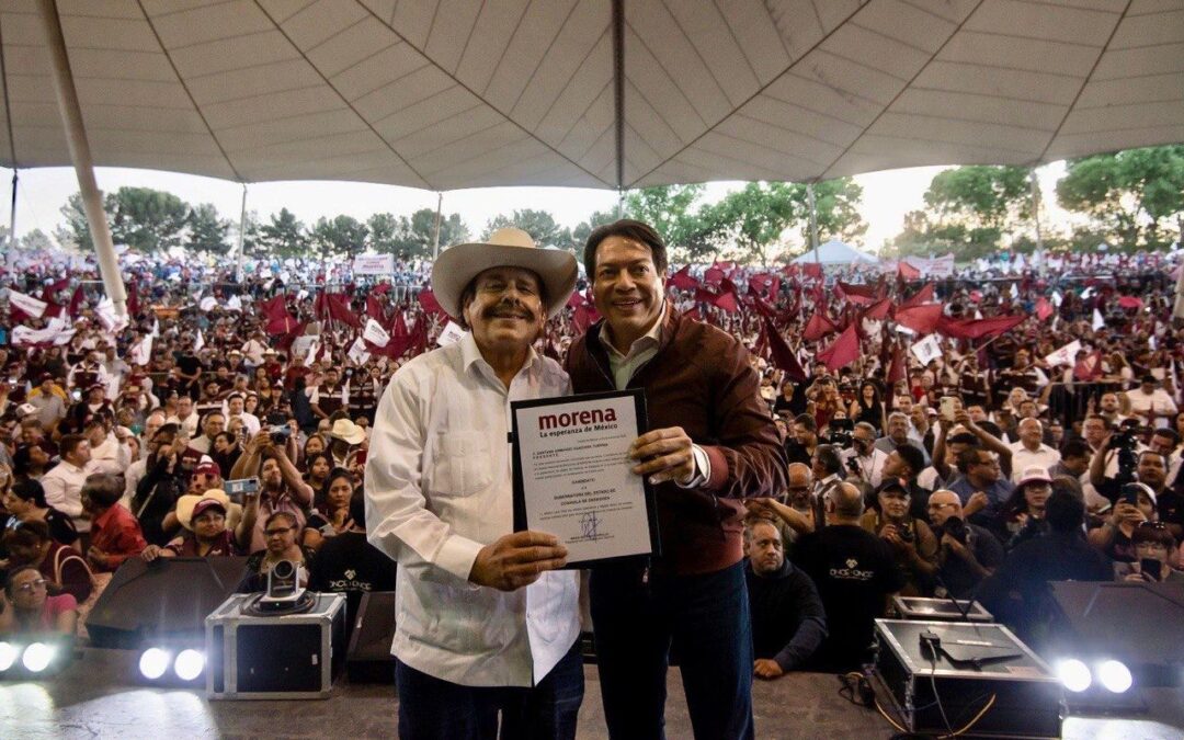 Elecciones Coahuila 2023: Armando Guadiana toma protesta como candidato de Morena