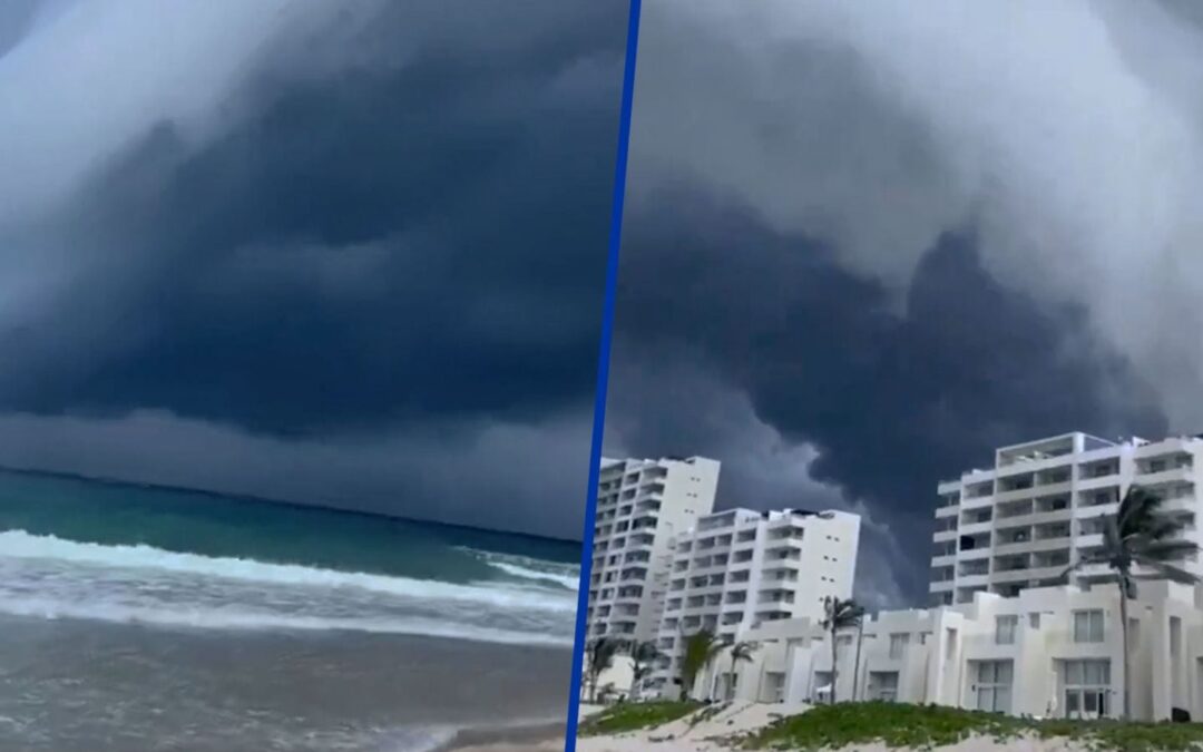 Así se vive la tormenta tropical Alberto, en imágenes