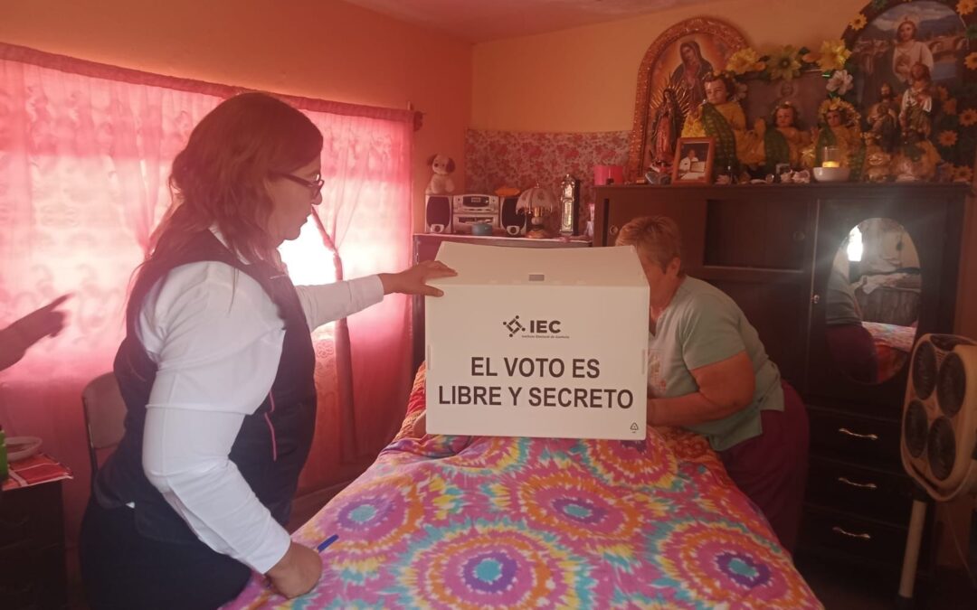 Elección Coahuila 2023: Inician prueba piloto de voto anticipado