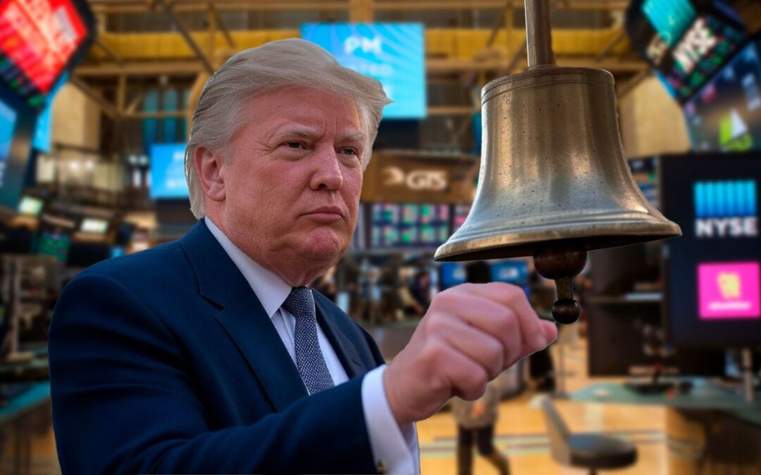 No es el camión de la basura: Donald Trump hará sonar la campana en Wall Street