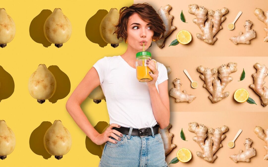¿Para qué sirve el jugo de guayaba con jengibre?