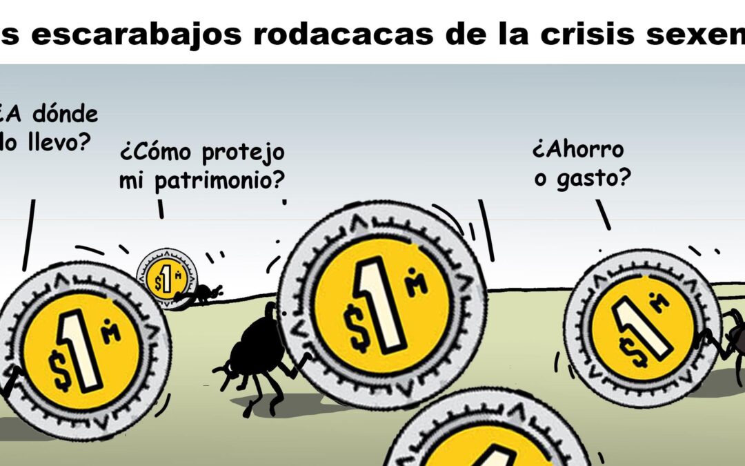 Los escarabajos rodacacas de la crisis sexenal