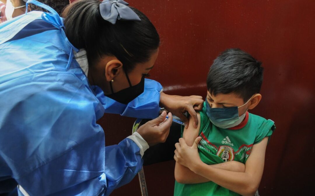 Vacunación COVID en el Edomex: En estas fechas se aplicará a niños de 5 y 6 años