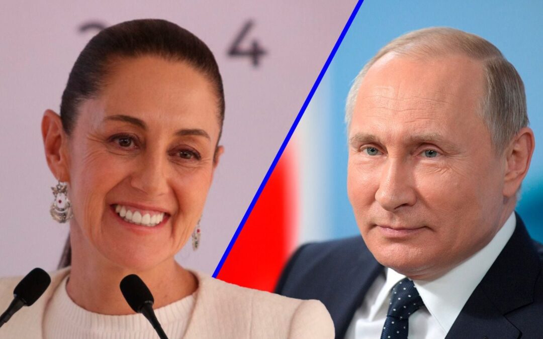 Sheinbaum ‘justifica’ invitación a Vladimir Putin a toma de posesión: ‘Es una práctica protocolaria’