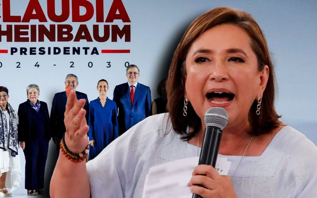 Sheinbaum no toma decisiones, solo ejecuta lo que AMLO le dice: Xóchitl sobre gabinete