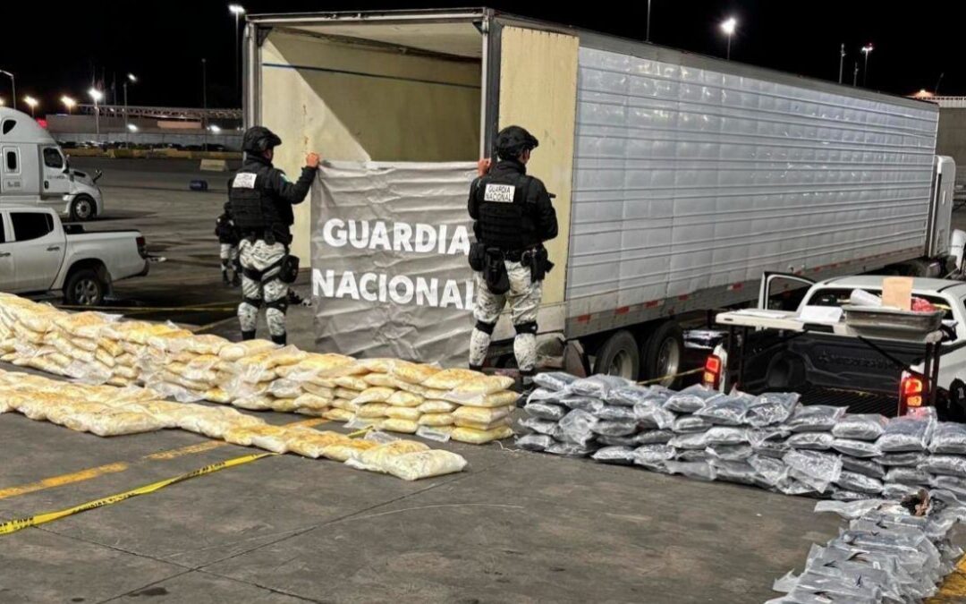 ¿Ya viste, Trump? Guardia Nacional decomisa más de media tonelada de drogas en frontera con EU