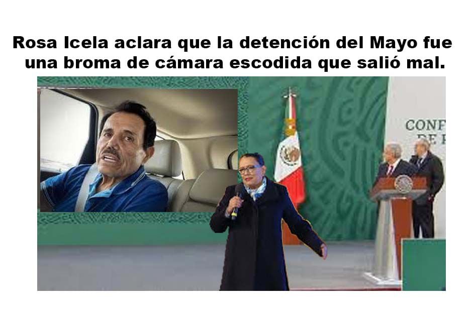 Rosa Icela explica detención del ‘Mayo’