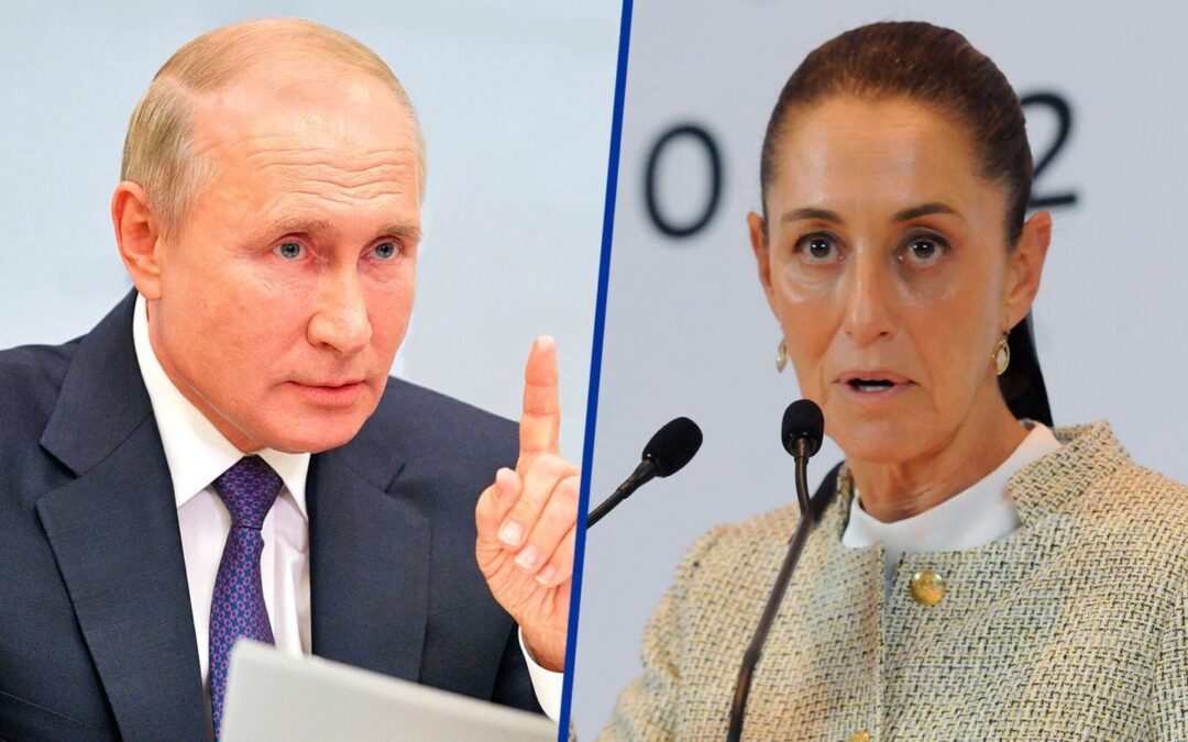 Destacan medios rusos invitación a Putin a la investidura de Sheinbaum