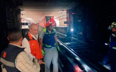 ¡Tres horas después! servicio del Metro en la Línea 6 se reestablece tras corto circuito
