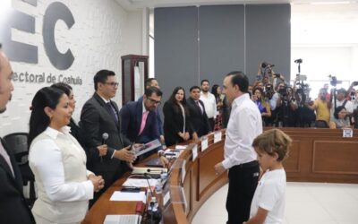 Manolo Jiménez ya es gobernador electo de Coahuila; recibe constancia de mayoría
