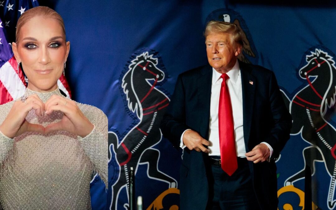 ‘¿En serio esa canción?’ Céline Dion critica uso de su música en evento de Donald Trump
