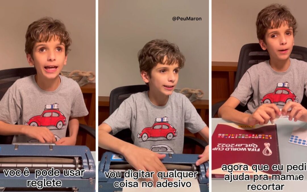 Niño con ceguera adapta álbum de la Copa del Mundo al braille; pide a Panini ser más inclusivo