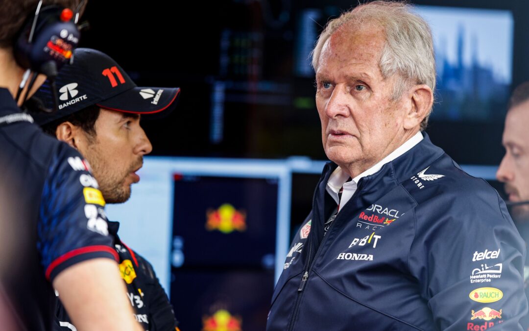 Helmut Marko sobre ‘Checo’ Pérez: ‘Debe concentrarse en las carreras, no en el título’