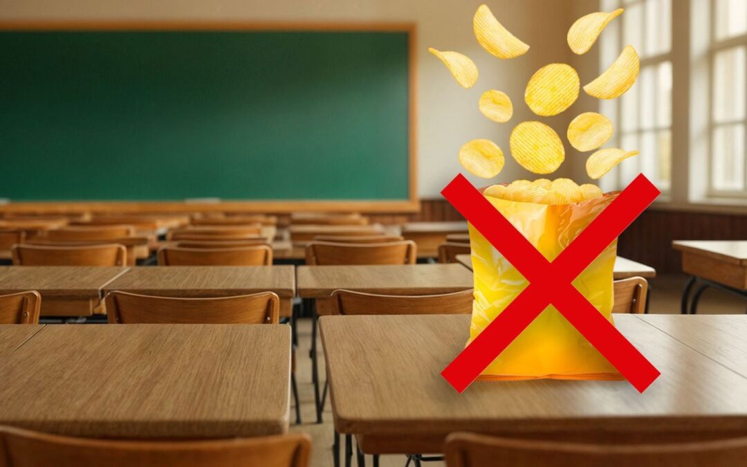 Ya no podrás comer ni una sola: ¿Cuándo dejarán de vender papitas y comida chatarra en las escuelas?
