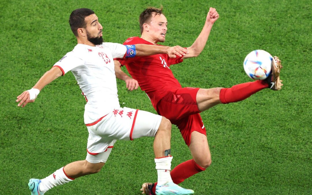 Qatar 2022: Dinamarca y Túnez firman un empate con arbitraje mexicano