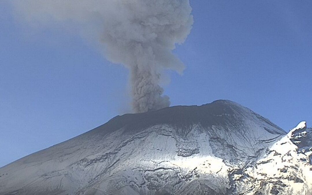 Así se escuchan las explosiones y estruendos del Popocatépetl: ‘Diosito, ya me espanté’