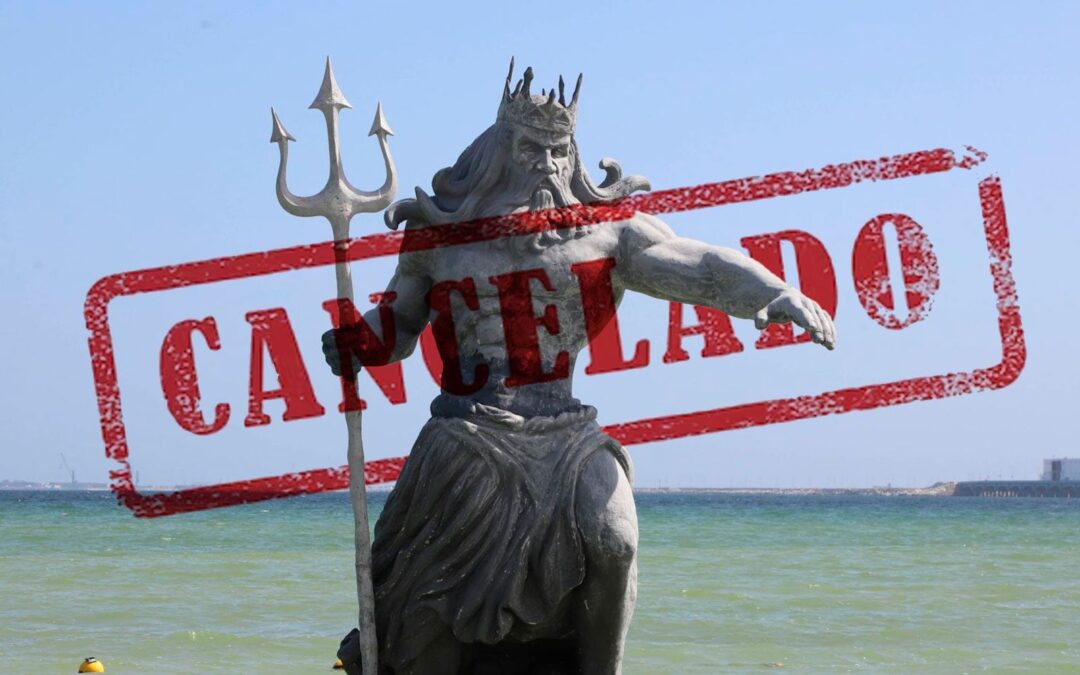 Chaac-1, Poseidón-0: Profepa clausura la polémica estatua en Progreso, Yucatán