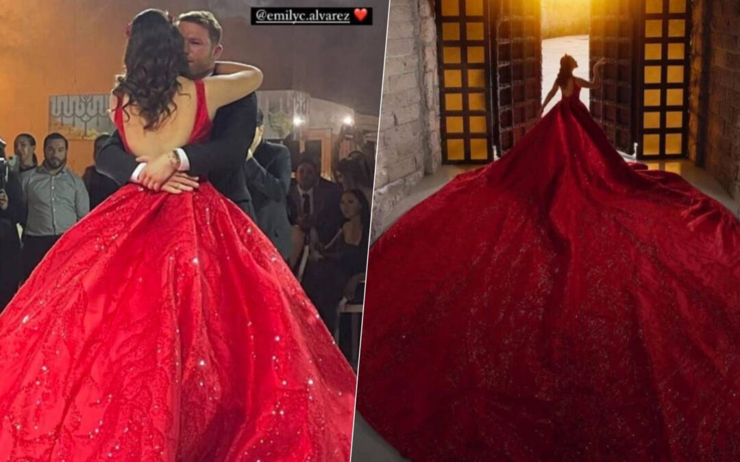 ¿Quién diseñó el vestido de XV años de Emily, hija de ‘Canelo‘ Álvarez?