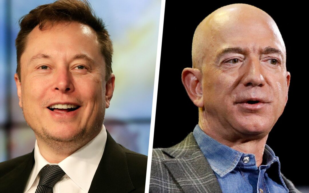 Multimillonarios de EU ganan en un día 59 mil mdd; Bezos, Page y Musk, los más beneficiados