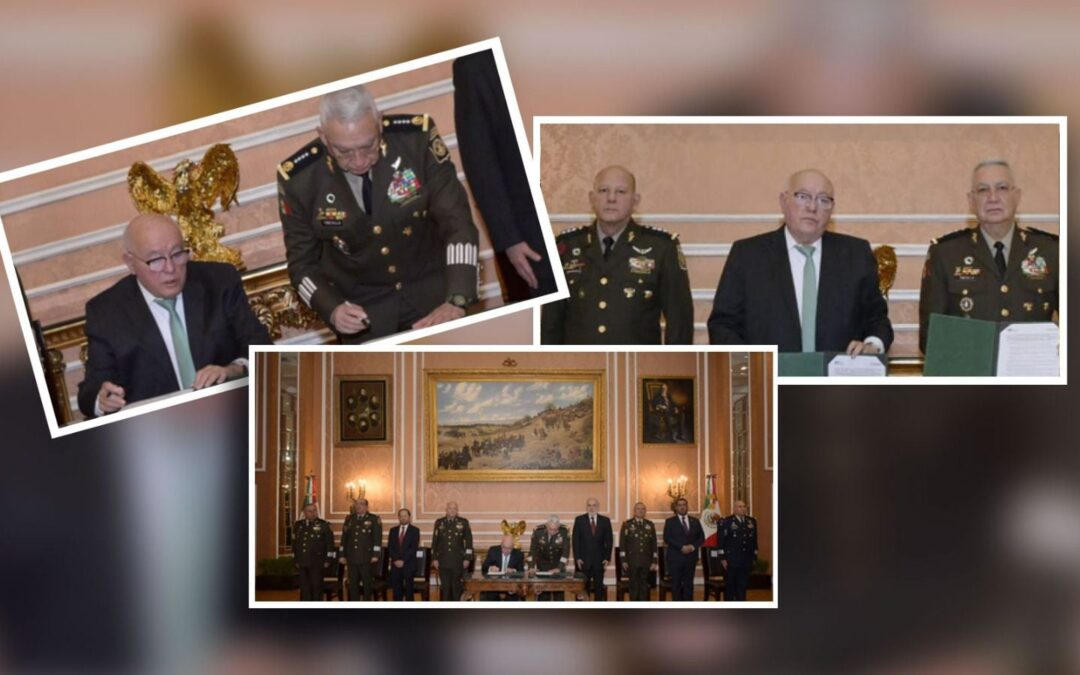 Sedena y ASF firman convenio para la revisión de las auditorias de las cuentas públicas 24 y 25