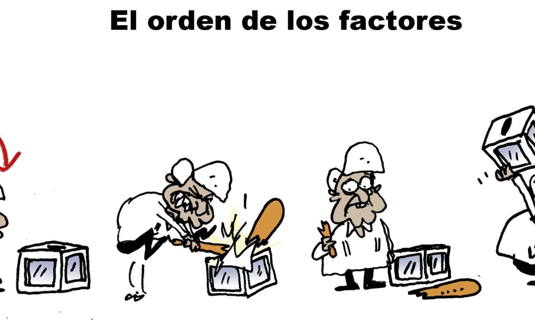 El orden de los factores