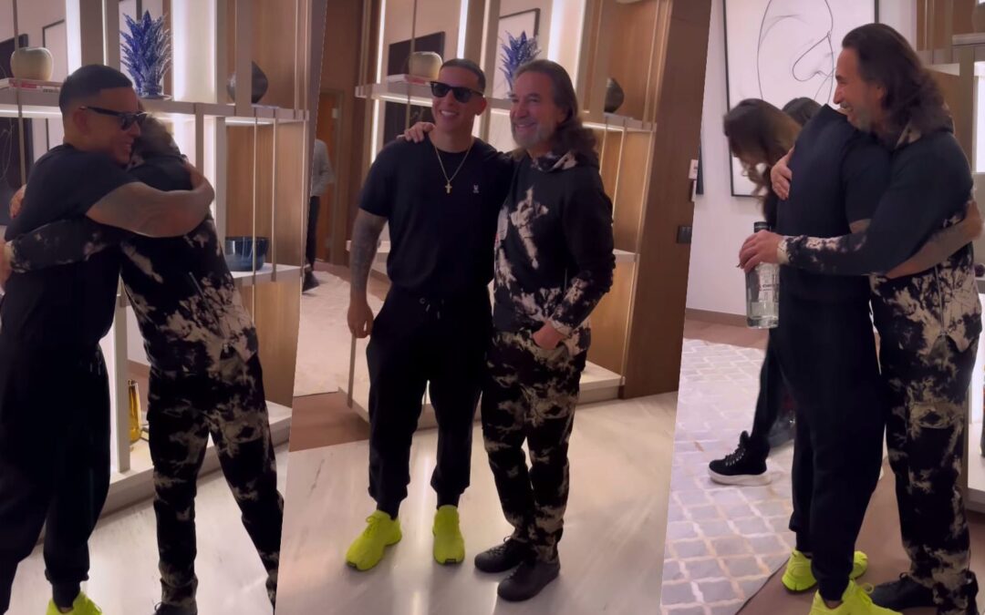 Crossover nivel: Daddy Yankee y Marco Antonio Solís ‘El Buki’ se reunieron; ‘Legendaddies’