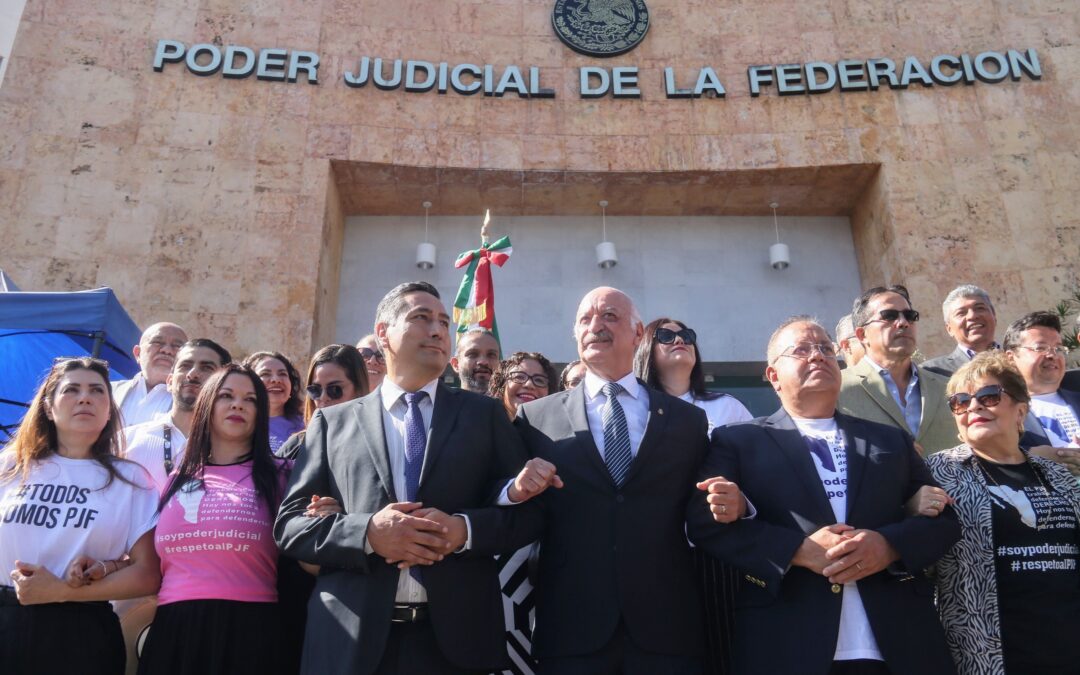 Académicos celebran el paro nacional en el sistema judicial