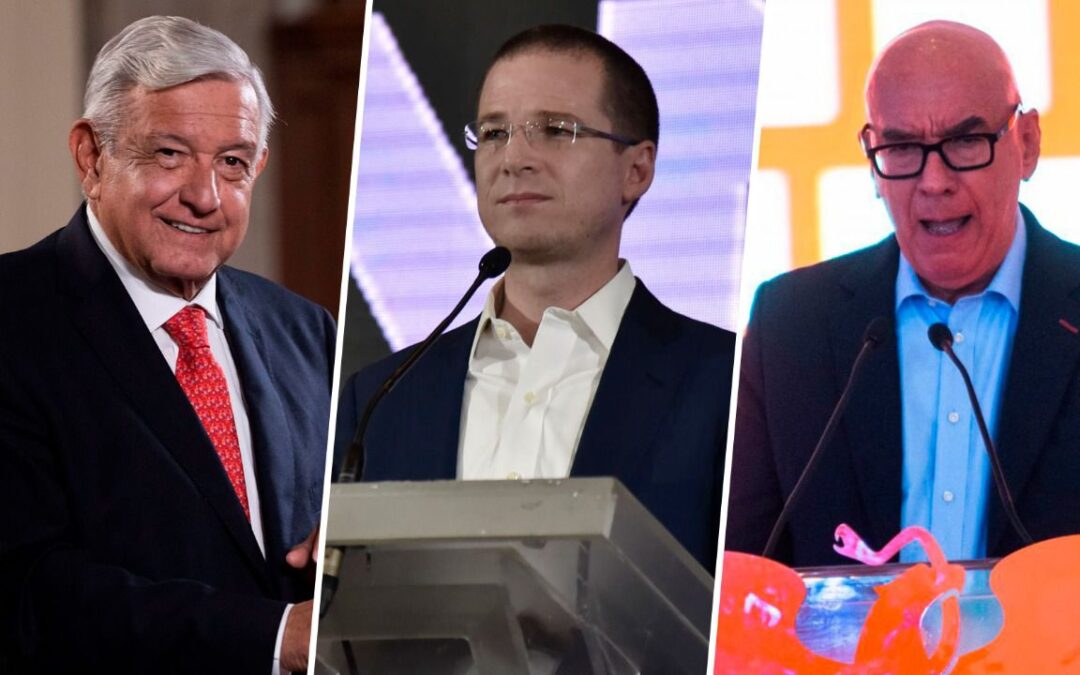 De AMLO a Anaya: ¿Qué candidatos presidenciales han abanderado a Movimiento Ciudadano?