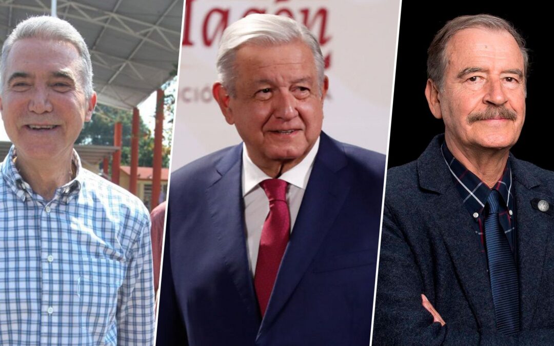 ‘Es un resentido y sacará a sus acarreados’, responden Fox y Madrazo por marcha de AMLO