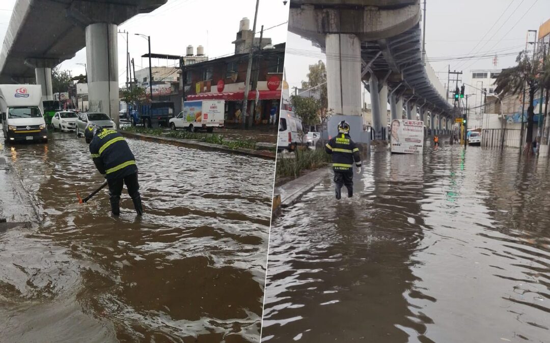 Lluvias ‘atascan’ de tráfico la CDMX: Sigue el reporte de calles inundadas EN VIVO