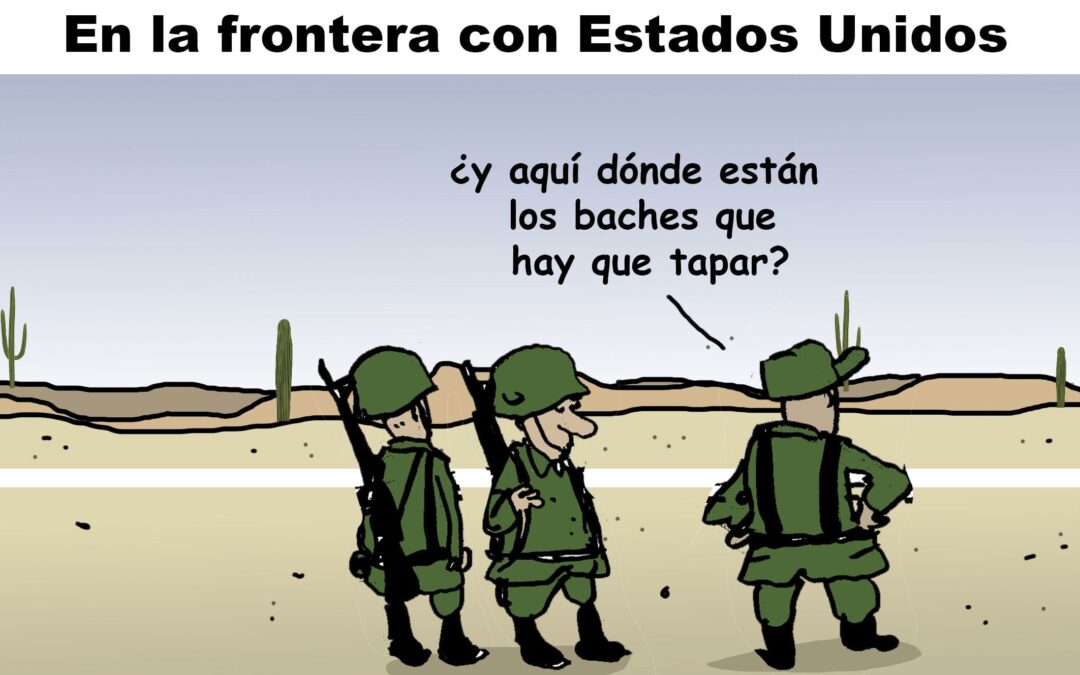 En la frontera con Estados Unidos