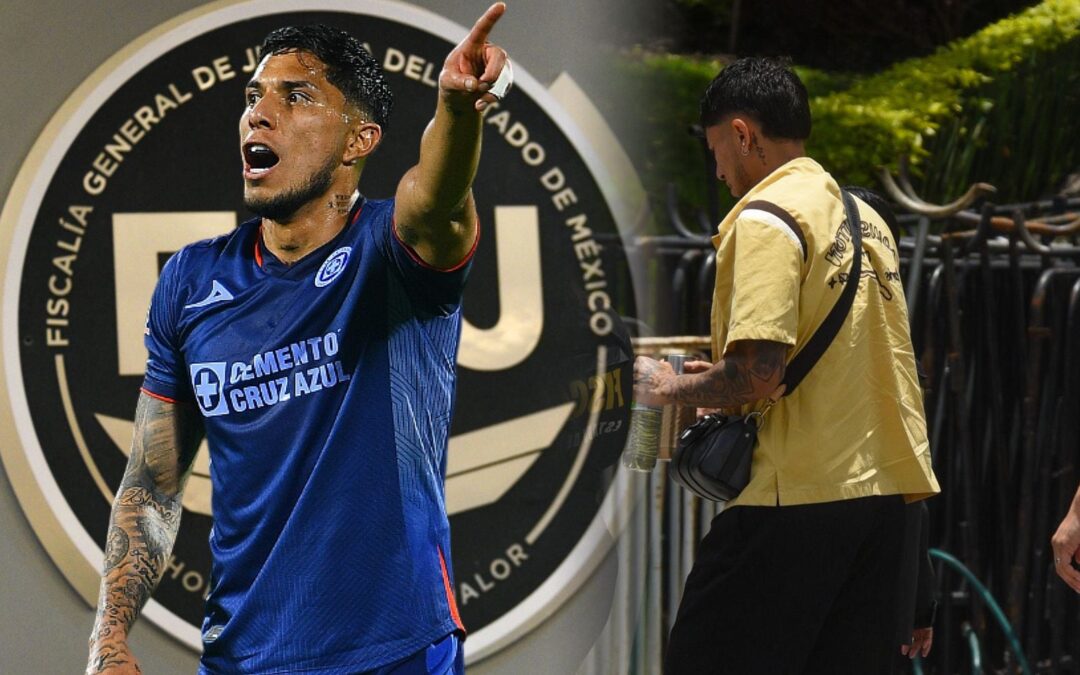 (FOTOS) Caso Paola, hermana de Carlos Salcedo: Futbolista acude a declarar a la Fiscalía del Edomex