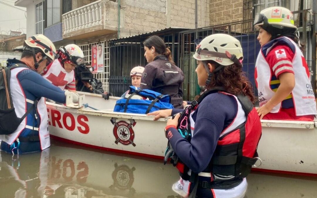 Edomex, bajo el agua: Lluvias ‘azotan’ Cuautitlán, Chalco y Chimalhuacán (FOTOS)