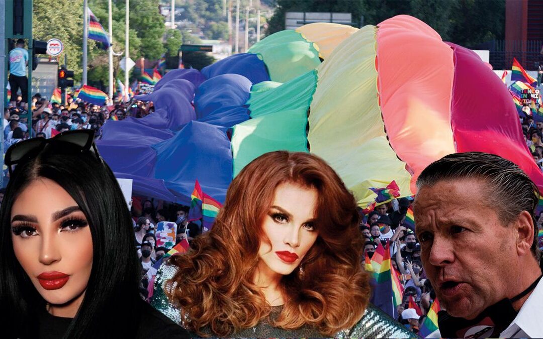 De Lucía Méndez a ¿Alfredo Adame? Los famosos que están en la Marcha LGBT+ 2024 de la CDMX